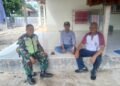 Kanit Binmas Polsek Rangkasbitung Polres Lebak dan Babinsa Giat Silaturahmi Ke Rumah Kades Cimangeunteung