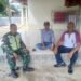 Kanit Binmas Polsek Rangkasbitung Polres Lebak dan Babinsa Giat Silaturahmi Ke Rumah Kades Cimangeunteung