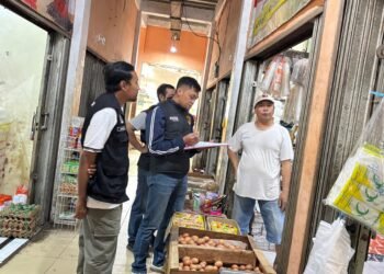Tekan Inflasi, Polres dan Disperindag Cilegon Terus Pastikan Harga Beras Tetap Stabil