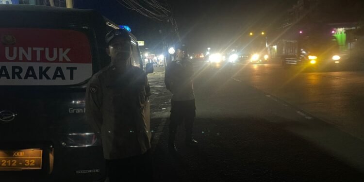 Polsek Balaraja Tingkatkan Patroli Cipkon Antisipasi Gangguan Kamtibmas di Wilayah Hukum Polresta Tangerang