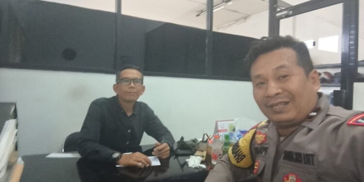 Bhabinkamtibmas Desa Bitung Jaya Laksanakan Sambang, Ajak Warga Jaga Kamtibmas