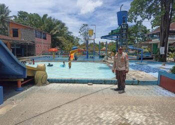 Polsek Rangkasbitung Polres Lebak Cek Wisata Kolam Renang