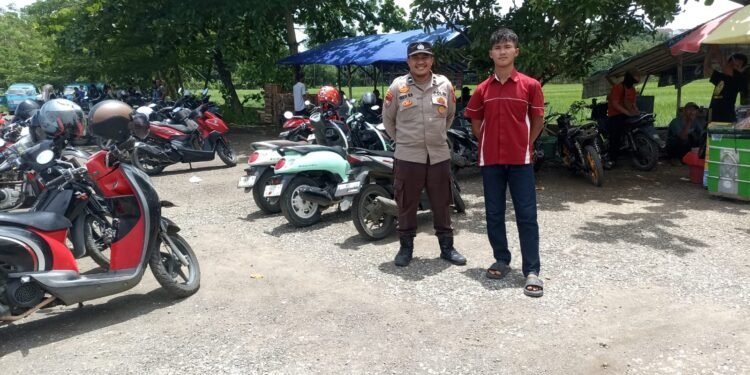 Cegah C3,Polsek Rangkasbitung Polres Lebak Patroli Ke  Parkiran BIM