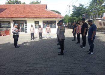 Apel Pagi Polsek Panongan Dipimpin Kanit Provos, Tegaskan Kesiapsiagaan Personel