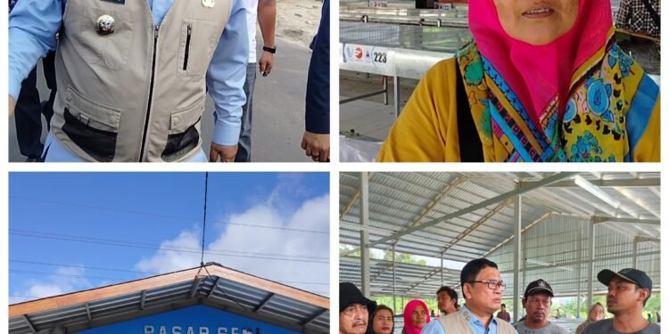 Amir Hamzah Wakil Bupati Lebak Tinjau Langsung Pasar Semi Rangkasbitung