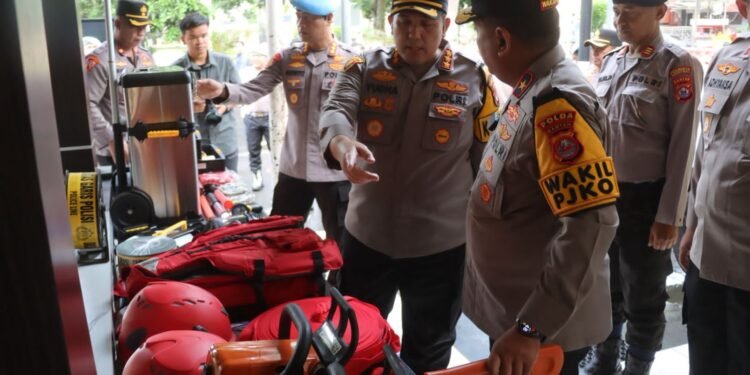 Wakapolda Banten Lakukan Asistensi DORS, Layanan 110, dan Kesiapsiagaan Pamapta di Polres Serang Kota