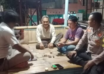 Polisi Hadir di Tengah Masyarakat, Polsek Pulomerak Laksanakan Ronda Malam