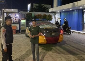 Bhabinkamtibmas Ramanuju Sapa Juru Parkir, Imbau dengan Humanis