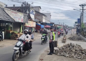 Polsek Panongan Gelar Strong Point Pagi, Kapolresta: Kehadiran Polisi Harus Dirasakan Masyarakat