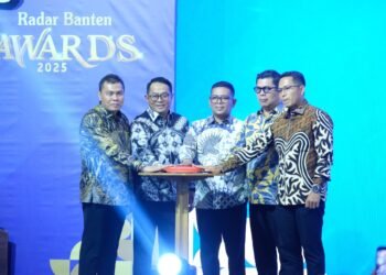 Wakapolda Banten Hadiri Penganugerahan CSR Radar Banten Awards 2025
