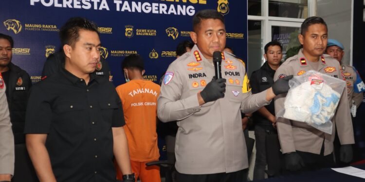 Kurang dari Sepekan, Polresta Tangerang Ungkap Kasus Pembunuhan Sadis di Cikupa, Pelaku Ditangkap di Lampung