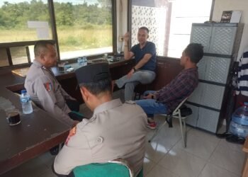 Polsek Rangkasbitung Polres Lebak Giat Patroli Temui Staf PT.SGI