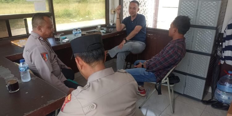 Polsek Rangkasbitung Polres Lebak Giat Patroli Temui Staf PT.SGI