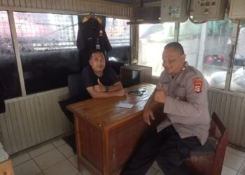 Anggota Polsek Rangkasbitung Polres Lebak Giat Sambang Ke PT.SHB