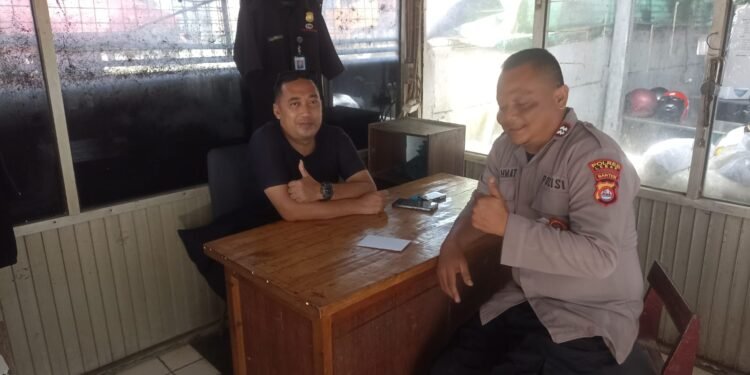 Anggota Polsek Rangkasbitung Polres Lebak Giat Sambang Ke PT.SHB