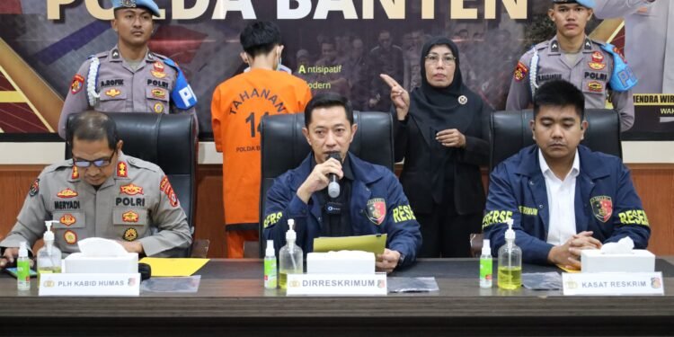 Ungkap Pembunuhan Berencana Driver Online, Pelaku Ditangkap Ditreskrimum Polda Banten