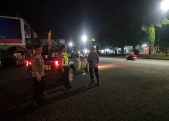 Polsek Cikupa Gelar Ops Cipkon KRYD, Patroli Mobile di Kawasan Bizpoint dan Bizlink