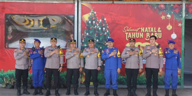 Operasi Lilin Maung 2025, Wakapolda Banten Cek Kesiapan Pos Pengamanan Pelabuhan Merak