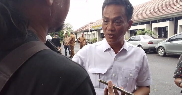 Kantor Dinas PUPR Lebak,di Demo GAMA Soroti Dugaan Monopoli Proyek dan Buruknya Kualitas Pekerjaan TA.2025