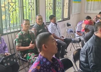 Bhabinkamtibmas Polsek Pasar Kemis Hadiri Musrenbang 2027, Tekankan Pentingnya Sinergi dan Kamtibmas